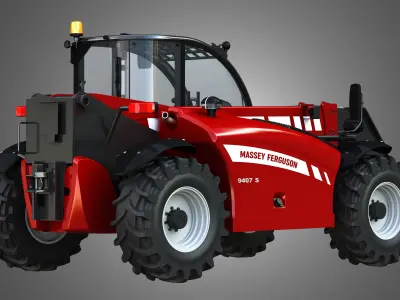 Massey Ferguson Telehandler - 9407S 3D model