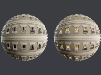 Building Facade Seamless PBR Texture 10 Texture