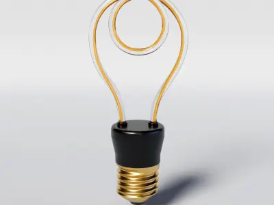 Ecobelle Nibiru Light Bulb 3D model