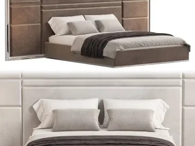 Barnet Modern Bed 3D model
