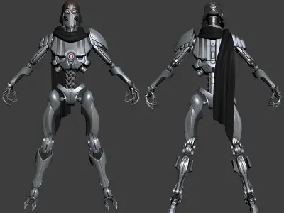 Eg5 Hunter Droid 3D model
