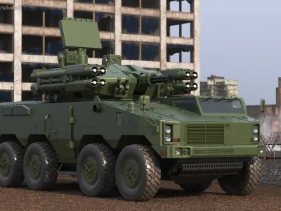  Anti Aircraft Defense Unit Green 