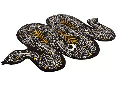 Ikea Art Event 2019 Supakitch Rug 3D model