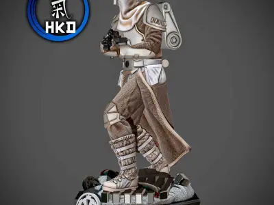 Star wars SnowTrooper Fanart  3D print model