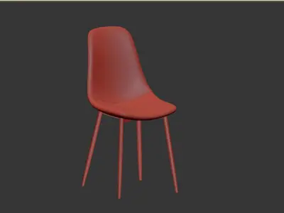 ACTONA WILMA DINING CHAIR 3D model