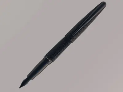 Fountain Pen 3D model