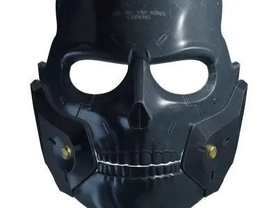 Die-Hardman Mask Printable Model 3D print model