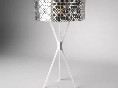 Floor lamp 3D model 114