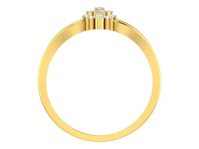 Women Ring Render 3dm STL OBJ FBX Details 3D print model order