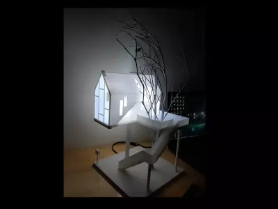  Tree house Lampshade 3D printing model 3D print model