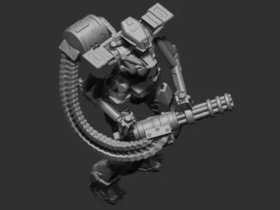 Droid robot 3D print model