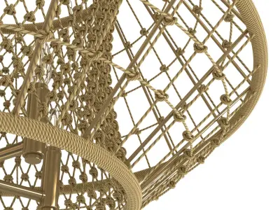 Laila Collection Five Light Chandelier Progress Lighting 3D model