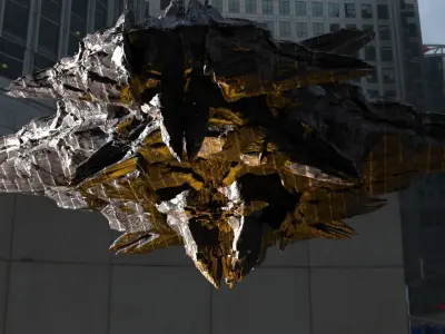 Independence Day inspired ship 4  3D model