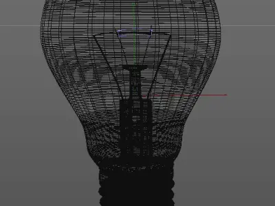 Bulb lamps 3D model