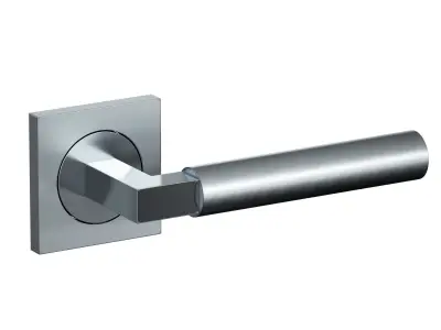 Door handle levers set 3D model