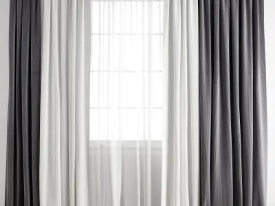 Curtain 191 3D model