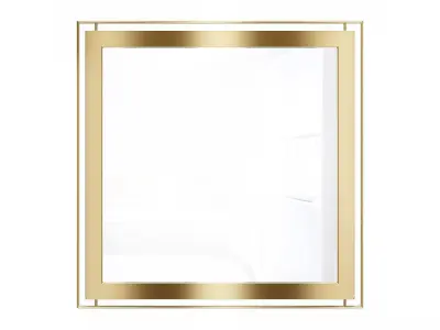 Mirror in a metal frame GZ-M1099 3D model