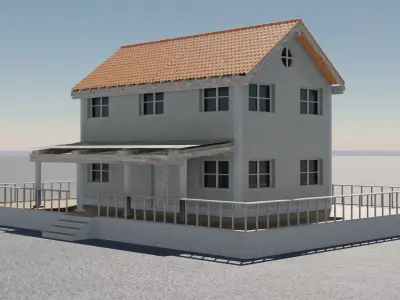 Family house 3D 3D model