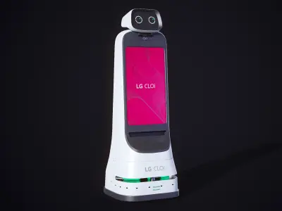  Promotional Robot LG Cloi Guidebot PBR 