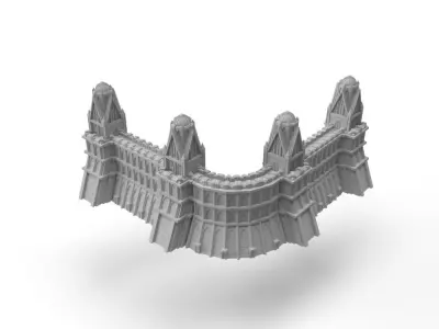 PDF Walls of Mytilene - Base Set by GrimDark Terrain Free 3D print model
