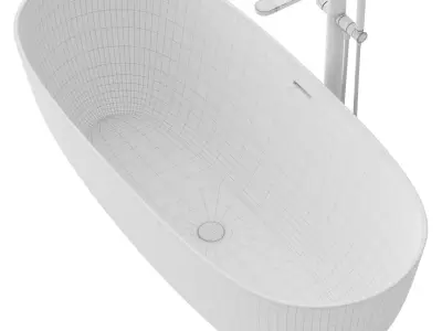 Bathtub DISENIA ELLISSE 3D model