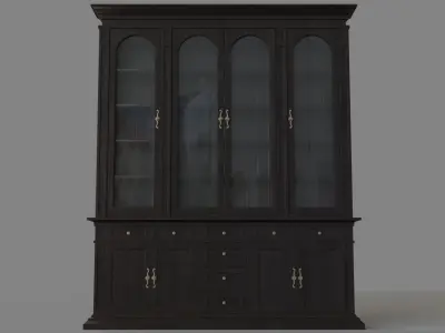 Classic Hutch 3D model