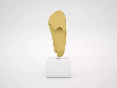 Trophy award conception 3D model