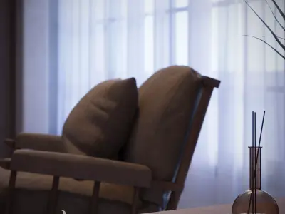 Seating Nook 3D model