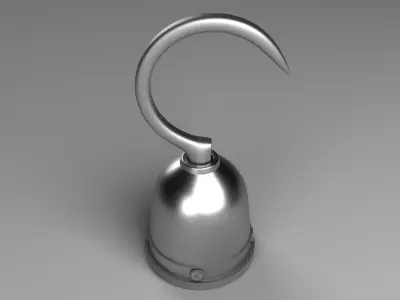 Hook Hand Weapon 3D model