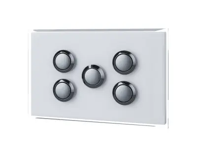 Wall Switches 3D model