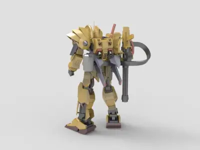 Hyaku Shiki Batlle Mode 3D model