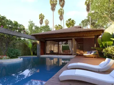 SCENE LUMION 11 5 AND ABOVE POOL BY YOGA4ARCH 3D model