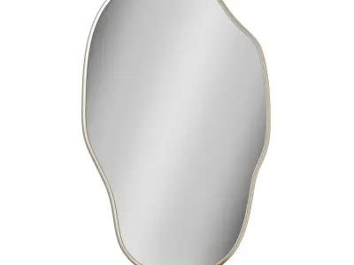 Mathieu Lehanneur standing mirror Le Passage 3D model