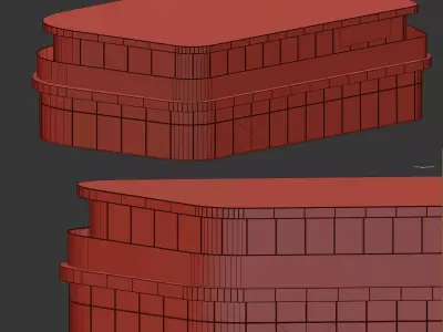Commercial building 3D model 154