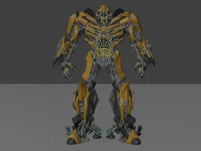 Bumblebee Transformers The Last Knight 3D model