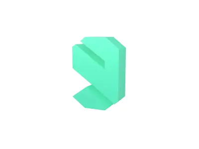 Sci-Fi Number 9 v1 007 Low-poly 3D model