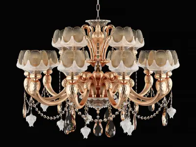 696152 Esserco Osgona Chandelier 3D model