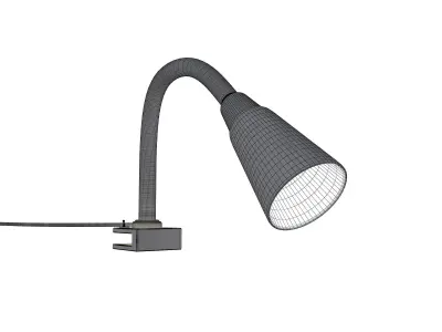 Reading Light 3D model 3D model