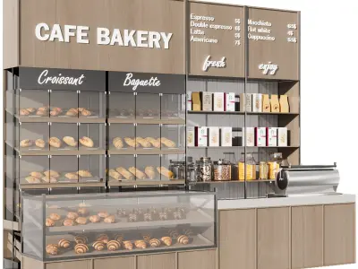 CAFE BAKERY NO2 A 3D model