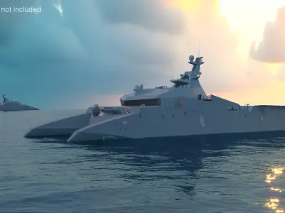  Military Missile Vessel Class Corvette 