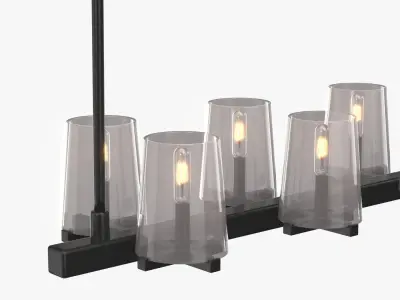 Pauillac Linear Chandelier 60 3D model