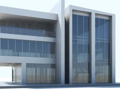 Office Building 3D model