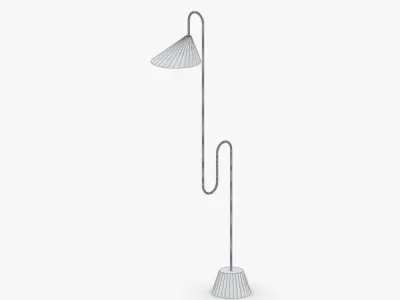 1419 - Floor Lamp Low-poly 3D model