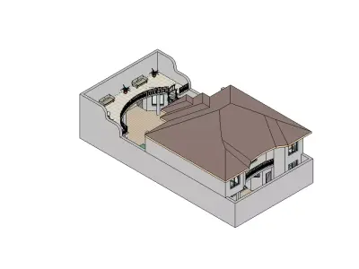 Revit House 03 3D model purchase