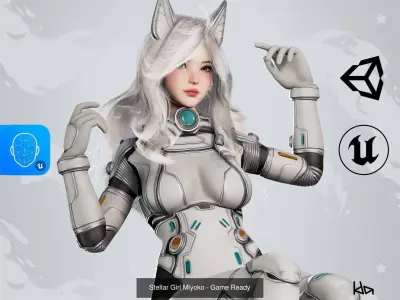 Stellar Sci-Fi Pack - Male and Female Characters