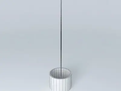 Black lamp Free 3D model purchase