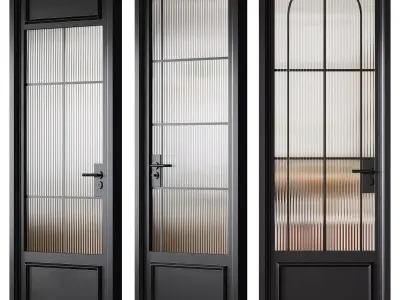 Metall Door 33 3D model