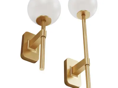 Astro lighting tacoma single-single grande glass 3D model
