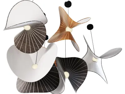 roche bobois mariposa suspension 3D model