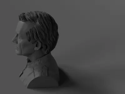 Lance Henriksen - Bishop - Aliens 3D print model